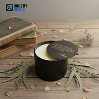 Vente Chaude Couvercle de Bougie Personnalisé en Papier Recyclable Écologique et Durable, Couvercle Anti-Poussière Robuste pour Pot de Bougie Parfumée, Vente en Gros
