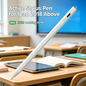 <span class=keywords><strong>Penna</strong></span> per <span class=keywords><strong>iPad</strong></span> <span class=keywords><strong>Pro</strong></span> M4 con 30 ore di autonomia, rilevamento del palmo, sensibilità all'inclinazione, attrazione magnetica, supporto a D, ricarica rapida Type-C, LED - Product Image 1