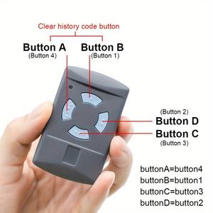 Télécommande universelle pour <span class=keywords><strong>porte</strong></span> <span class=keywords><strong>de</strong></span> <span class=keywords><strong>garage</strong></span> 868 MHz Compatible avec HSM2 HSM4 HSE2 HSE4 868 Télécommande pour <span class=keywords><strong>porte</strong></span> <span class=keywords><strong>de</strong></span> <span class=keywords><strong>garage</strong></span> - Product Image 4