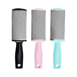 Lime à pied électrique rechargeable par USB à double face en plastique à long manche, fabriquée sur mesure par Creative Surgical Factory, pour éliminer les callosités - Product Image 4