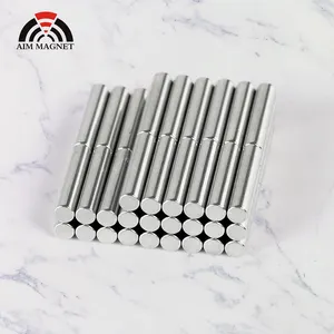 Neodym Nickel Plated Diametral Magnetised Magnet Cylinder