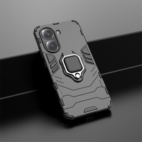 Étui de protection antichoc avec anneau magnétique en métal pour voiture pour Vivo V50/Y19S/IQOO Neo 10 Z9S 13/X200 Pro/X200 Housse de téléphone blindée