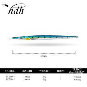 เหยื่อตก<span class=keywords><strong>ปลา</strong></span>ปลอม 140 มม. 34 กรัม/ 160 มม. 26 กรัม <span class=keywords><strong>ตา</strong></span> 3 มิติ สำหรับตก<span class=keywords><strong>ปลา</strong></span>แบบสโลว์จิ๊กกิ้ง เหยื่อโลหะแบบสโลว์พิทช์ เหยื่อแข็ง - Product Image 2