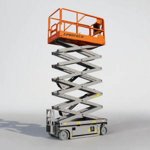 <span class=keywords><strong>Plataforma</strong></span> Elevadora de Tijera Autopropulsada con Certificación CE, 10 m, Eléctrica, Móvil, con Control Remoto para Uso en Fábrica - Product Image 2