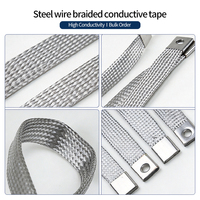 Câble de protection flexible tressé en acier de 4-150 mm² sur mesure, anti-oxydation, pour machines extrêmes