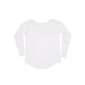 T-shirt pour femme, coupe ample, manches longues, merchandising - Product Image 2