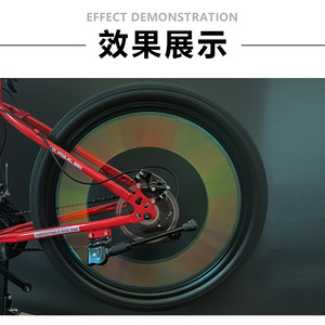 Bengoud – bandes réfléchissantes colorées pour roues de vélo, 12 pièces, pour vélo de montagne, accessoires de cyclisme à vitesse fixe - Product Image 3