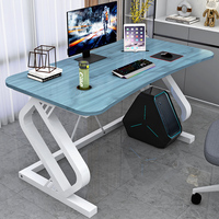 Anchor Pliable Bureau en métal et en bois pour la maison Étude Chambre E-Sports Workbench Bureau d'ordinateur de bureau pour le travail