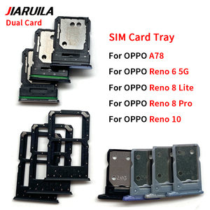 Thay Thế <span class=keywords><strong>Sim</strong></span> Thẻ Khay Chủ Đầu Đọc Các Bộ Phận Cho Oppo A78 Reno 6 5G 8 Lite Pro Reno 10 Điện Thoại Di Động Flex Cáp - Product Image 5