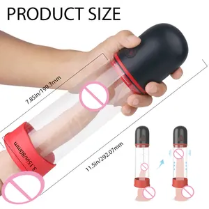 S-Hande Vibrator Mannelijke Seksspeeltjes Elektrische Penisvergroting Vacuüm Penis Pomp Automatische Mannelijke Masturbator Voor Man Luchtpomp