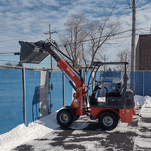 Mini Telescopic <b>Wheel</b> Loader Compact Front End Loader <b>Small</b> Construction Machine for Sale - Product Image 2