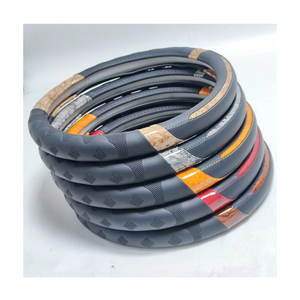 Fundas para <span class=keywords><strong>Volante</strong></span> de <span class=keywords><strong>Coche</strong></span>, Funda de Fibra de Carbono para <span class=keywords><strong>Volante</strong></span>, Precio al por Mayor - Product Image 5