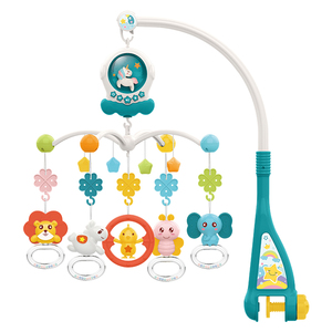 Jouet personnalisé mignon pour enfants, Logo personnalisé, jouets pour bébé de 0 à 12 mois, berceau <span class=keywords><strong>Mobile</strong></span> pour bébé avec musique et lumières - Product Image 1