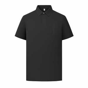 Polo en nylon fin, résistant à l'usure, respectueux de la peau, uniformes de travail - Product Image 5