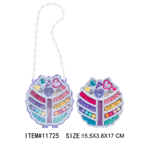 MILI 2025 nueva tendencia cuentas de plástico para collar y pulsera hecho a mano DIY arte educativo y juguetes artesanales para niños cuentas de <span class=keywords><strong>pelo</strong></span> - Product Image 6