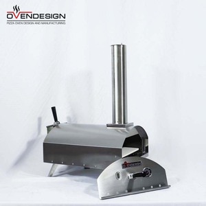 Four à pizza professionnel en acier inoxydable <span class=keywords><strong>de</strong></span> 33 cm, à <span class=keywords><strong>bois</strong></span>, <span class=keywords><strong>pour</strong></span> l'extérieur et la maison, appareil <span class=keywords><strong>de</strong></span> comptoir <span class=keywords><strong>pour</strong></span> un usage domestique - Product Image 1