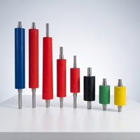 Rouleaux en caoutchouc avec revêtement personnalisé par le fabricant, rouleaux résistants à l'ozone et à la chaleur, applications industrielles, y compris les rouleaux