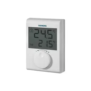 Thermostat intelligent électronique RDH100 pour salle, à piles, avec contrôle de sortie pider