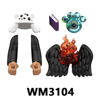 WM6231 Eagle Doflamingo Bear Luffy Gecko Moria Rob Lucci Anime 1 Piece Collect Educational Accessories Building Blocks Kids Toys
