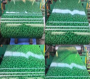 उच्च गुणवत्ता वाले रंगीन गैल्वनाइज्ड धातु स्टील पैनलों और छत टाइल के साथ छत - Product Image 5