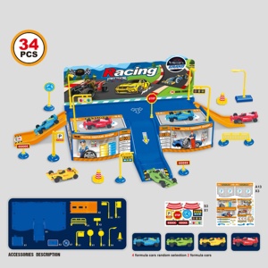 34 Pcs Parking Jouet Ensemble Enfants Cadeaux Garçons Jouet <span class=keywords><strong>Voiture</strong></span> <span class=keywords><strong>Garage</strong></span> Pistes Éducatifs Juguetes <span class=keywords><strong>Dinosaure</strong></span> Fente De <span class=keywords><strong>Voiture</strong></span> Jouets pour Enfants - Product Image 4