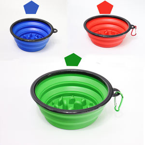 ชามพับได้สำหรับสัตว์เลี้ยงแบบพกพา ขนาด 1000 มล. ผลิตจากวัสดุ TPE ปลอดสาร BPA เป็นมิตรกับสิ่งแวดล้อม พร้อมโลโก้สั่งทำได้ - Product Image 5