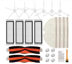 Brosse principale Brosse latérale Vadrouille Tissu He Pa Filtre de remplacement pour Roborock S5 E20 <span class=keywords><strong>E25</strong></span> E35 C10 S50 Kit <span class=keywords><strong>Robot</strong></span> Aspirateur Pièces détachées - Product Image 1