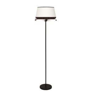 Lampada da tavolo con attacco 1xE27, colore beige/marrone, dimensioni 165x40x40 cm, ideale per illuminazione decorativa e ambientazione degli spazi. - Product Image 1