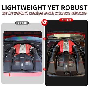 Mejor Precio, Estilo OEM, Piezas de Auto de Fibra de Carbono Seca, Toma de Aire del Motor para el Interior del Auto, para Ferrari 812 GTS - Product Image 2