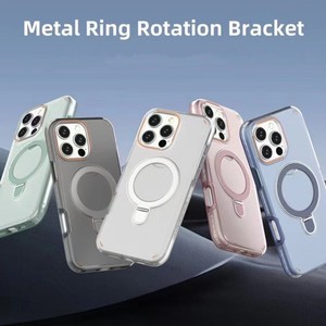 Custodia di lusso per <span class=keywords><strong>iPhone</strong></span> 16e 15 14 13 12 11 16 Pro Max <span class=keywords><strong>Cover</strong></span> magnetica antiurto custodia rigida <span class=keywords><strong>trasparente</strong></span> opaca - Product Image 6