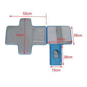 Station de voyage pliable portable matelas à langer pour nouveau-né avec housse imperméable pour bébé avec une poche pratique - Product Image 5