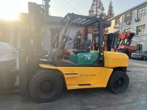 Komatsu รถยก FD70 FD30 FD100ดีเซลมือสองส่วนประกอบหลัก7ตันจากญี่ปุ่นสภาพดี2013-2023 - Product Image 3