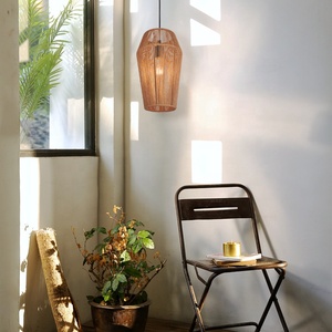 ראטן אורות מודרניים לבית ארוחת ערב הבית & אי מטבח שולחן במבוק תליון מנורת e27 5w/7w - Product Image 4