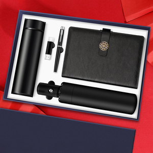 <span class=keywords><strong>Set</strong></span> Regalo Aziendale Personalizzato 7 Pezzi: Ombrello, Altoparlante, Power Bank, Borraccia, Confezione Regalo per Dipendenti Come Regalo per Anniversario Aziendale con Logo - Product Image 5