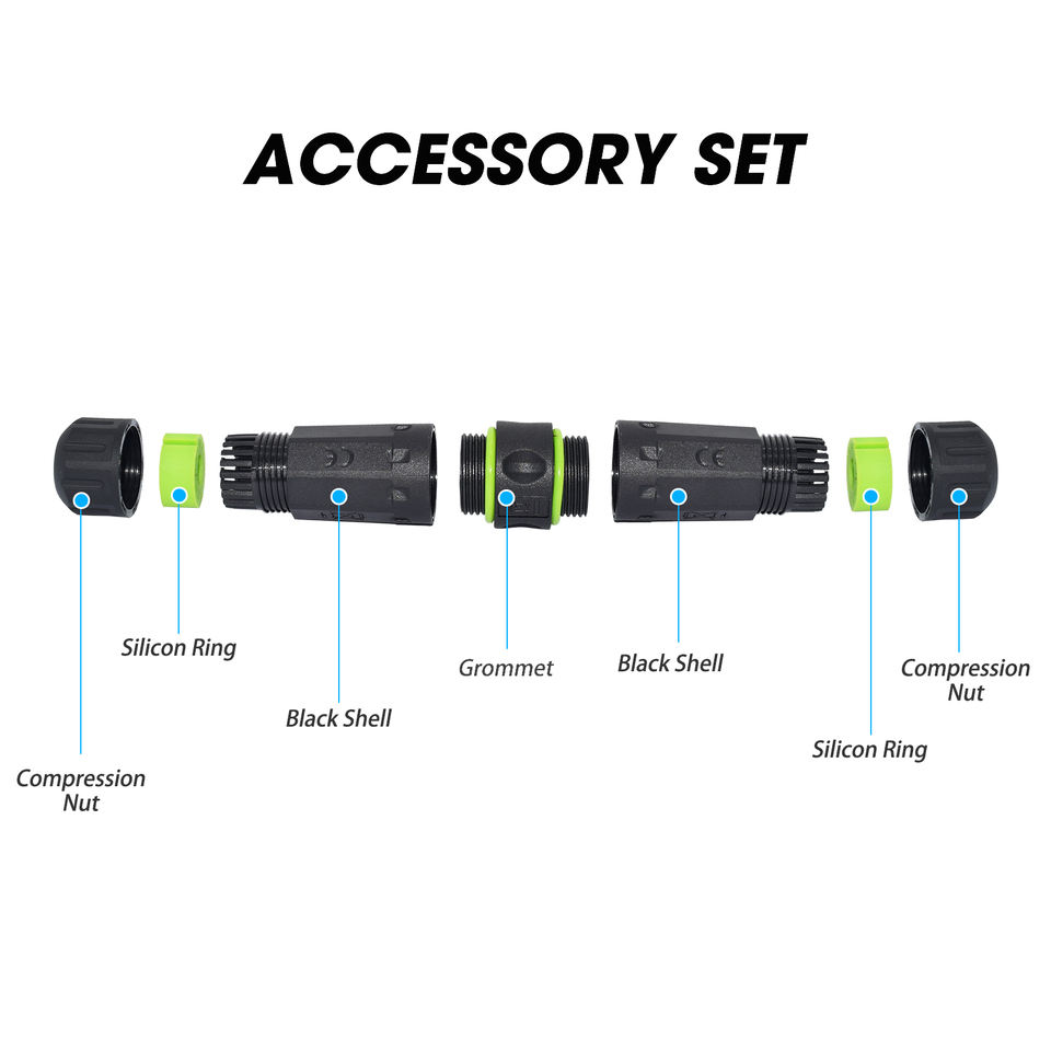 YPM20-USB3-A IP68 Waterproof USB 3.0 Female to Female Pass Through Extension Coupler