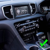 Autoradio Stéréo Tableau de Bord 8+128 Go avec Commande Vocale IA, CarPlay Sans Fil, DSP, GPS, Android Auto, USB pour Sportage 4 QL 2018-2021 - Garantie 1 An