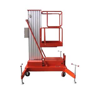 Plataforma Elevadora Eléctrica de Aleación de Aluminio, 8m, Mástil Vertical, Elevador de Personal Autopropulsado, Elevador Móvil Eléctrico para Trabajos Aéreos - Product Image 1