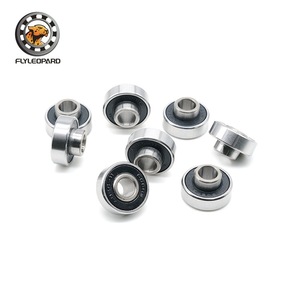 ตลับลูกปืนโรลเลอร์สเก็ต Flyleopard 608-2RS ขนาด 8x22x7 มม. Abec-3 ทำจากเหล็กโครเมียมทรงกระบอก สำหรับการใช้งานความเร็วสูง - Product Image 2