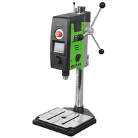Perceuse à colonne numérique de précision 800W électrique, broche 13mm, course 90mm, BG-518801, marque MINIQ, 200-2500 tr/min, en fonte, qualité DIY
