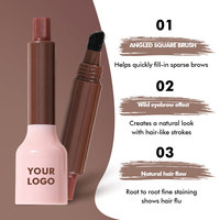 Crayon à sourcils liquide en gros, imperméable, teinture crème pour sourcils, marque privée