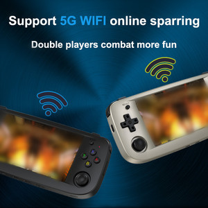 Lecteur de jeu portable RG503 4.95 pouces Anbernic RG503 Bt 5g Wifi Mini Console de jeu portable rg505 rg405v <span class=keywords><strong>rg552</strong></span> - Product Image 4