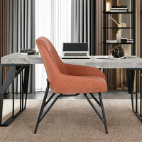 Fauteuil ergonomique exécutif haut de gamme Design moderne avec chaise de bureau en tissu métallique
