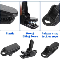 Pinces de fixation robustes pour bâche, serre-tente, et auvent – Clip en plastique coupe-vent pour bâche, pince crocodile, accessoire spécial pour sac