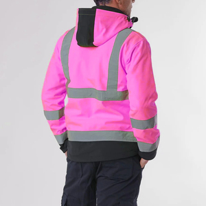Chaqueta DE SEGURIDAD reflectante de alta visibilidad superventas, ropa de trabajo a prueba de agua, talla personalizable - Product Image 6