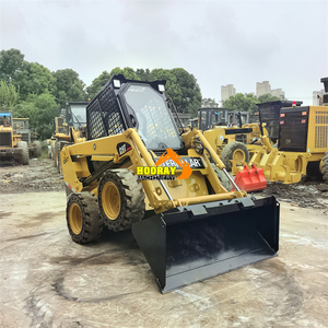 Utilisé pour Cat 246D Skid Steer Chargeuse frontale Tracteur Mini chargeuse sur pneus avec moteur à noyau Type mobile - Product Image 2