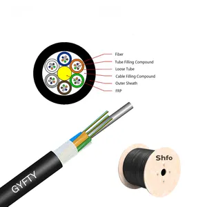 SHFO-GYFTY GYFTY G652D G657A1 G657A2 Outdoor FTTH Stranded Loose Tube Fiber Cable 144 Core 4-144 Core Fiber Cable