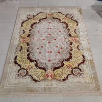 Maschinen gemusterter, rutsch fester, saugfähiger Decken teppich mit Blumenmuster für den nordischen Wohnzimmer-Badezimmer-Couch tisch teppich