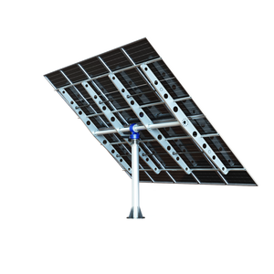 Support de montage au sol pour <span class=keywords><strong>tracker</strong></span> <span class=keywords><strong>solaire</strong></span> à double axe, prix usine, avec mécanisme de contrôle d'azimut et d'élévation pour toiture et sol - Product Image 5