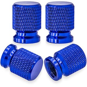 Tapas de válvulas de aleación de aluminio de 12mm, universales para coches y motocicletas, rojo, azul, plateado, negro, dorado, verde, morado, naranja, titanio - Product Image 5