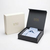 Boîte cadeau aimantée avec logo personnalisé, emballage de luxe, boîte en carton rigide aimantée pour vêtements, cosmétiques, cadeaux